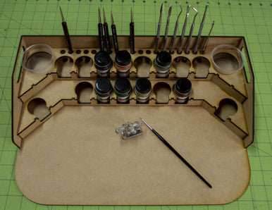 Painting Station - 34mm for GW, Citadel, Model Master, etc - 