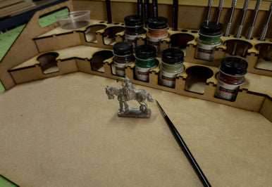 Painting Station - 34mm for GW, Citadel, Model Master, etc - 