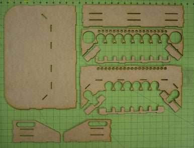Painting Station - 34mm for GW, Citadel, Model Master, etc - 