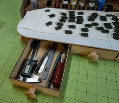 Drawer Add-On For Painting Stations - 