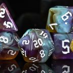 Paladin Class Acrylic Dice Set