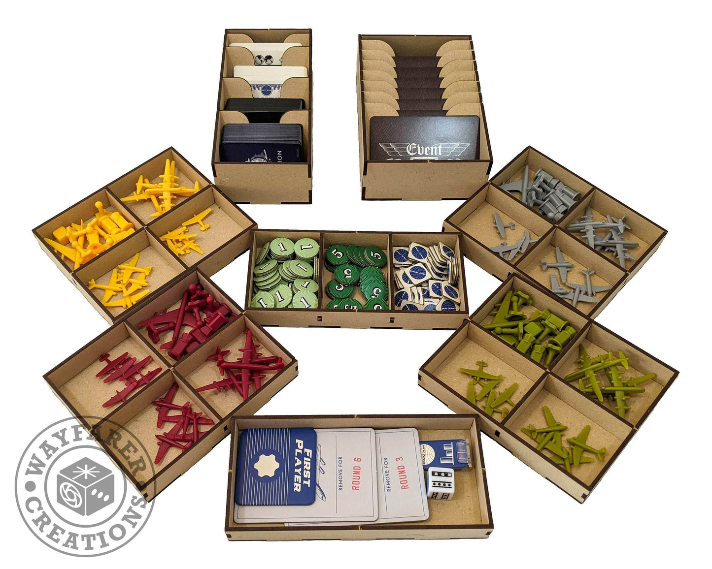 Pan Am Board Game Organizer Insert - 