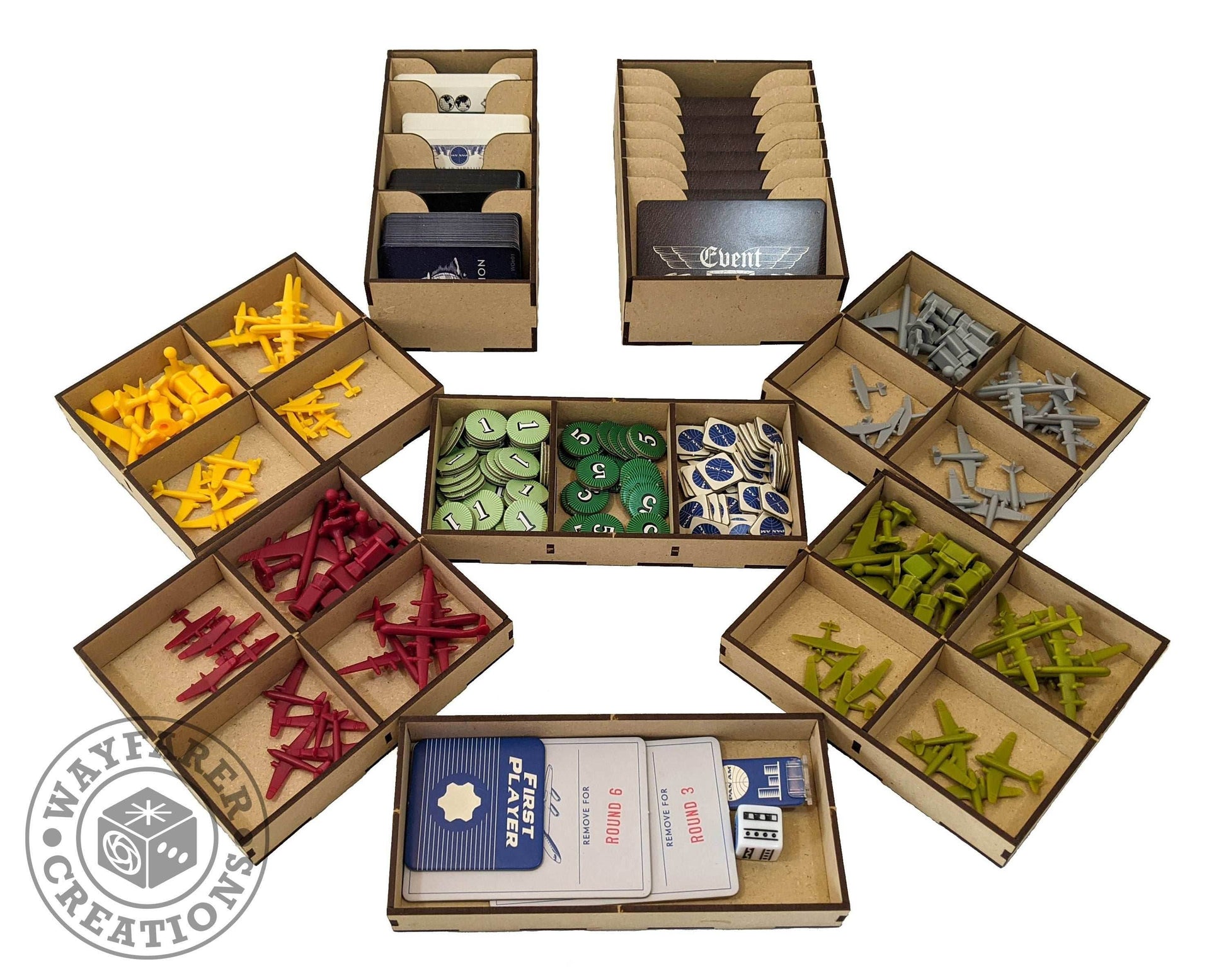 Pan Am Board Game Organizer Insert - 