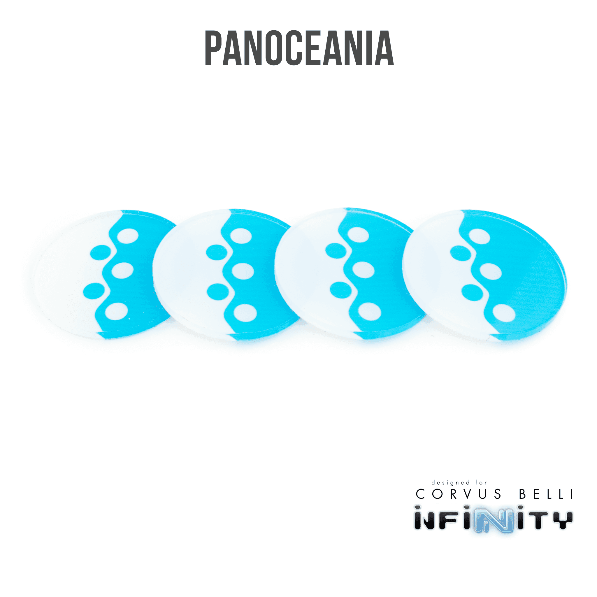 Infinity Faction Command Tokens - PanOceania