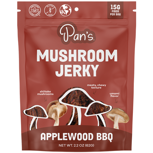 Applewood BBQ Mushroom Jerky