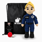 My Hero™ EMT Paramedic Daddy Doll | Recordable Plush