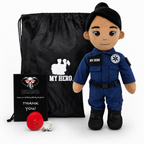 My Hero™ EMT Paramedic Daddy Doll | Recordable Plush