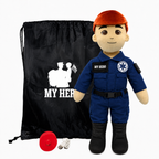 My Hero™ EMT Paramedic Daddy Doll | Recordable Plush