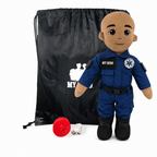 My Hero™ EMT Paramedic Daddy Doll | Recordable Plush