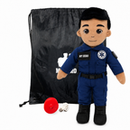 My Hero™ EMT Paramedic Daddy Doll | Recordable Plush