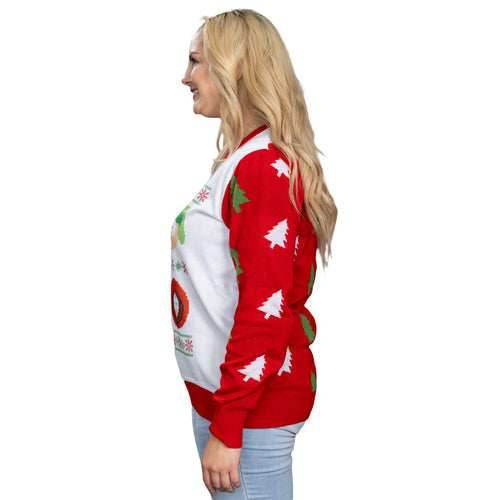 South Park Stan Kyle Cartman Kenny Faces Christmas Sweater - XS