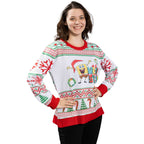 Wrap Star SpongeBob Christmas Sweater - XS