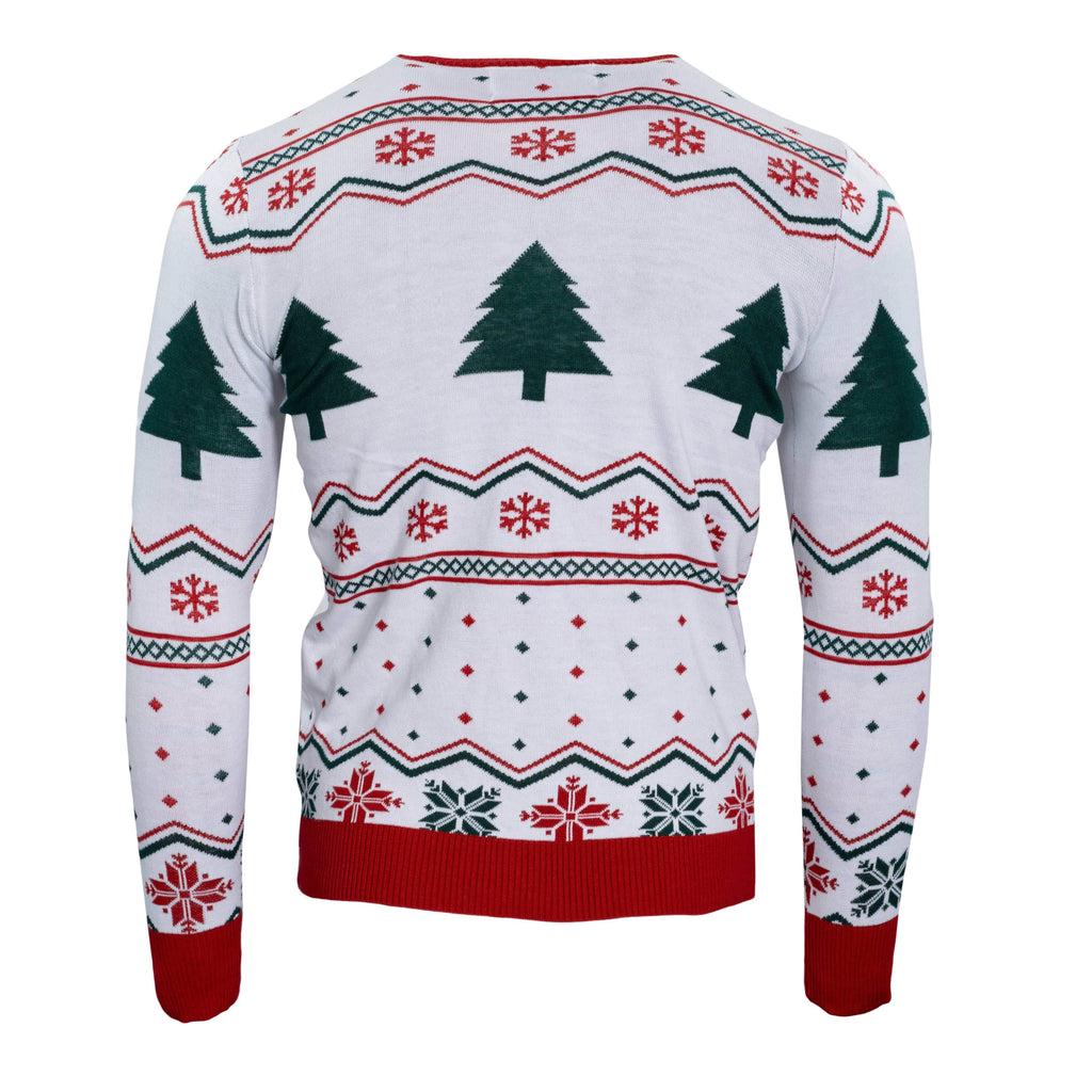 Hanging Lights SpongeBob and Patrick Christmas Sweater - XS