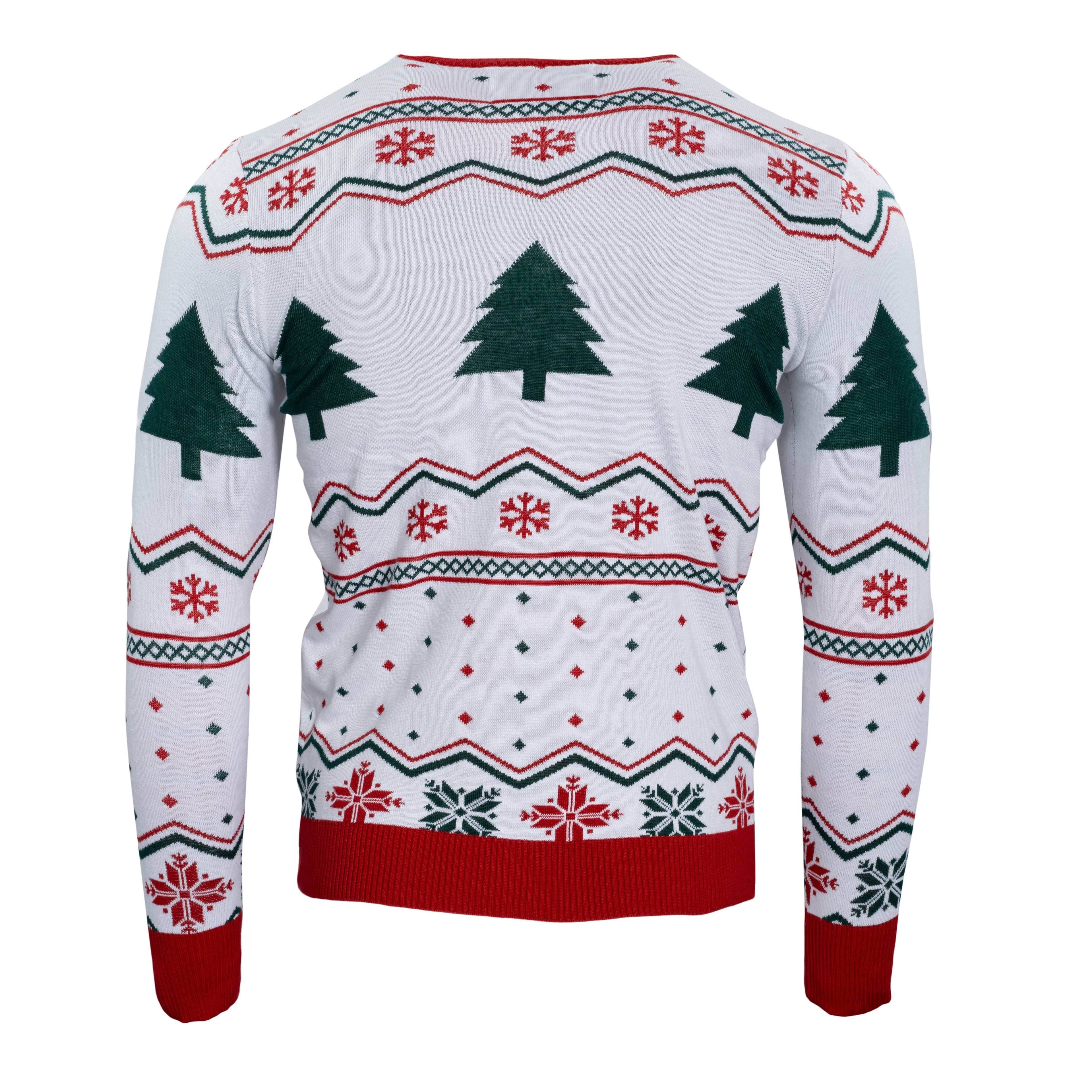 Hanging Lights SpongeBob and Patrick Christmas Sweater - XS