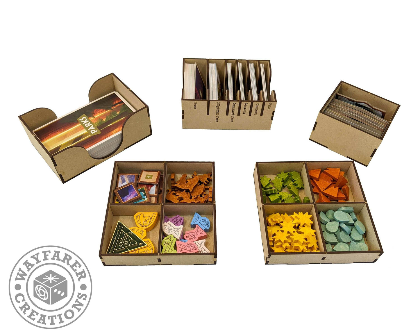 Parks Board Game Organizer Insert - 
