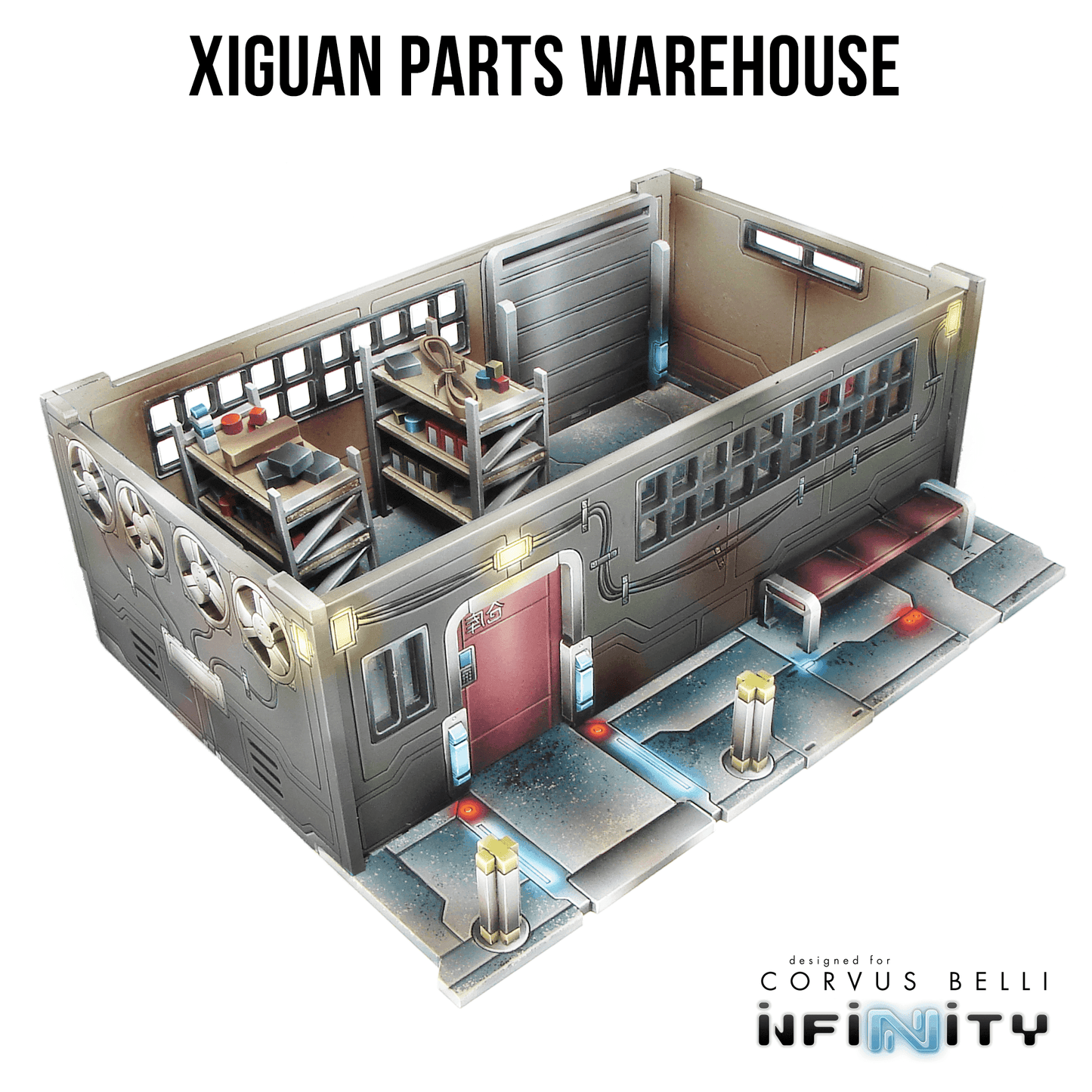 Xiguan Components - Ground Floors - Parts Warehouse / Bare MDF