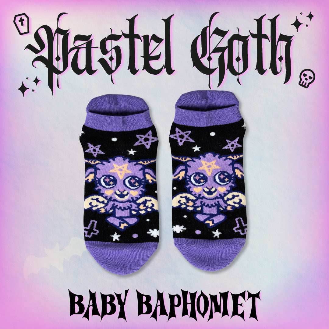 Baby Baphomet Ankle Socks - 