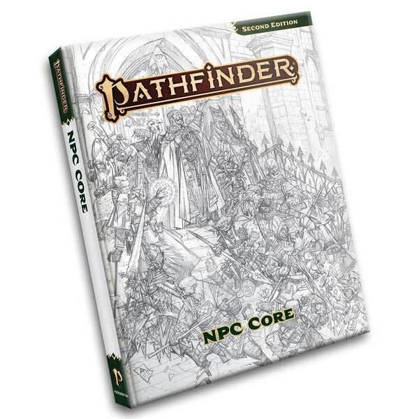 Pathfinder 2E: NPC Core Sketch Cover - 