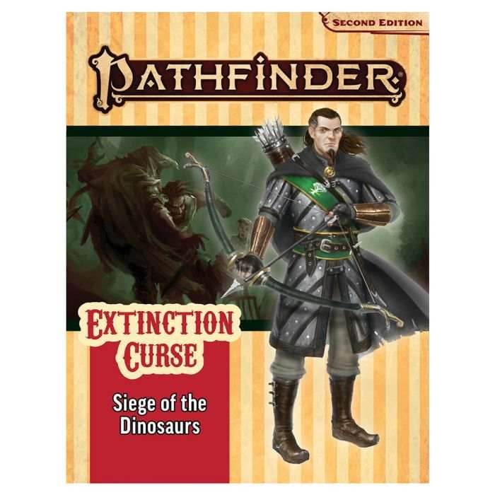 Pathfinder: 2nd Edition Adventure Path: Siege of the Dinosaurs: Extinction Curse (4 of 6) - 