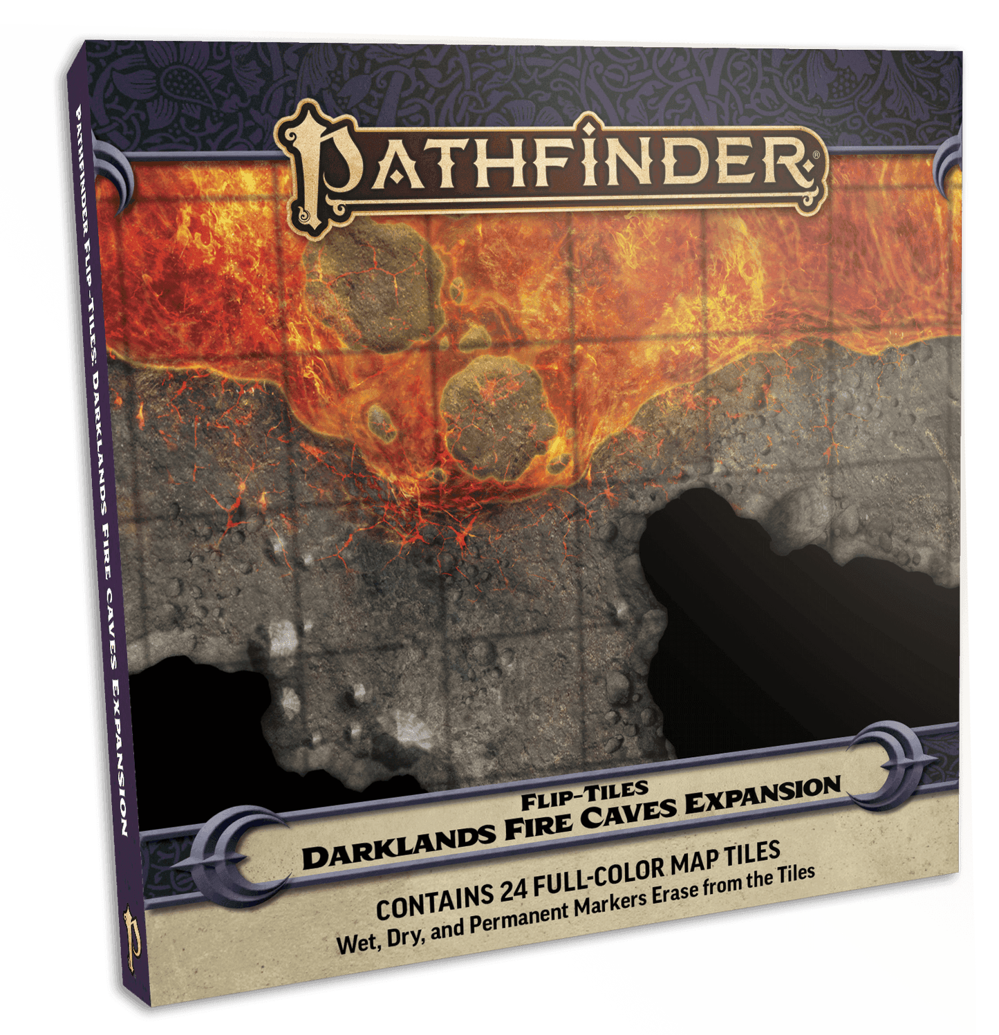 Pathfinder: Flip-Tiles - Darklands Fire Caves Expansion - 