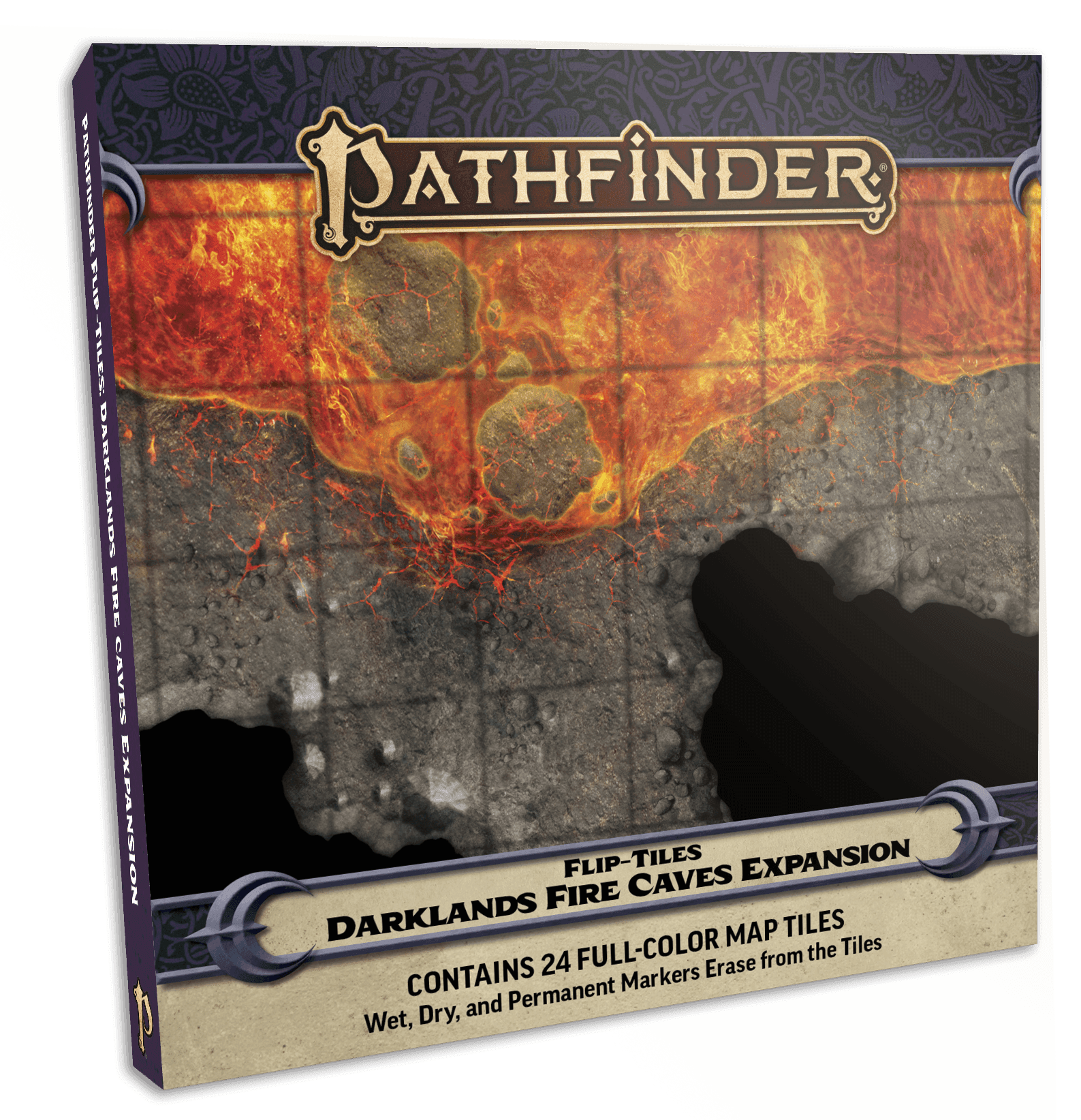 Pathfinder: Flip-Tiles - Darklands Fire Caves Expansion - 