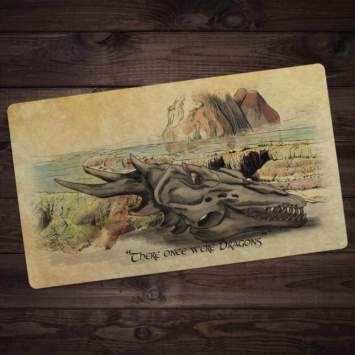 Dragonskull Playmat - Standard Playmat / No Life Counter / Plain