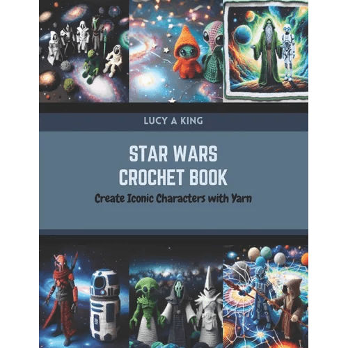 Star Wars Crochet Book: Create Iconic Characters with Yarn - Paperback - 
