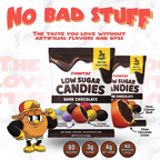 Low Glycemic Peanut + Dark Chocolate