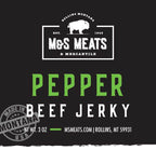 Pepper Beef Jerky - 1/4 lb (4 oz)