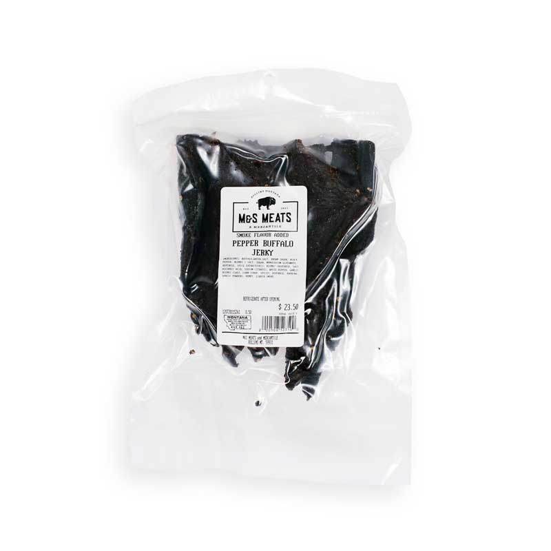 Pepper Buffalo Jerky - 1/4 lb. (4 oz)