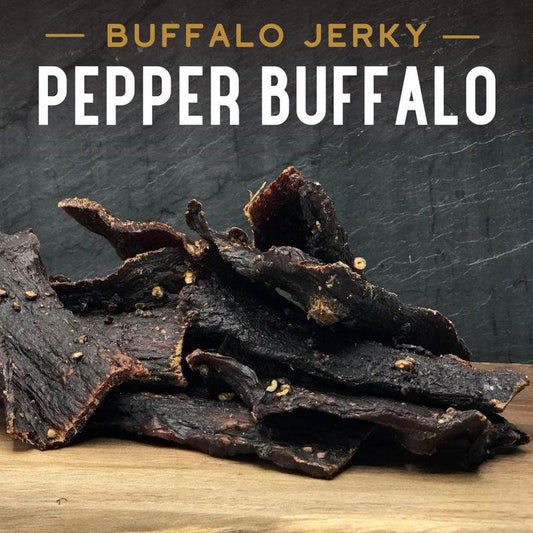 Pepper Buffalo Jerky - 1/4 lb. (4 oz)