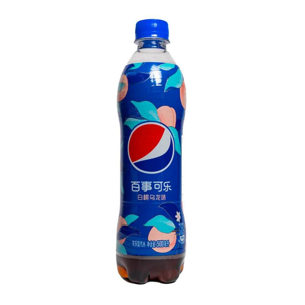 Pepsi Peach Oolong (500ml) (China) - 