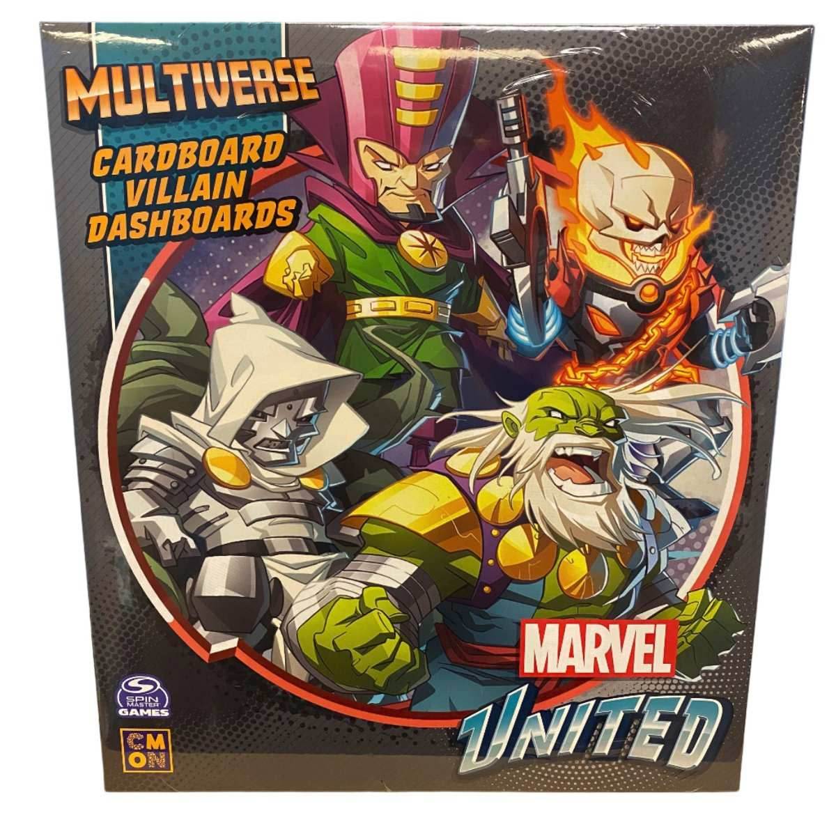 Marvel United: Multiverse Carboard Villain Dashboards - Kickstarter Exclusive - 