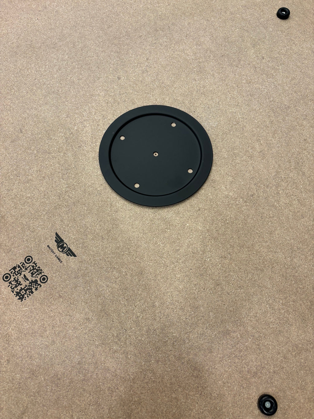 Elite Crokinole Wall Mount Hardware (can be used on standard boards with customization)
