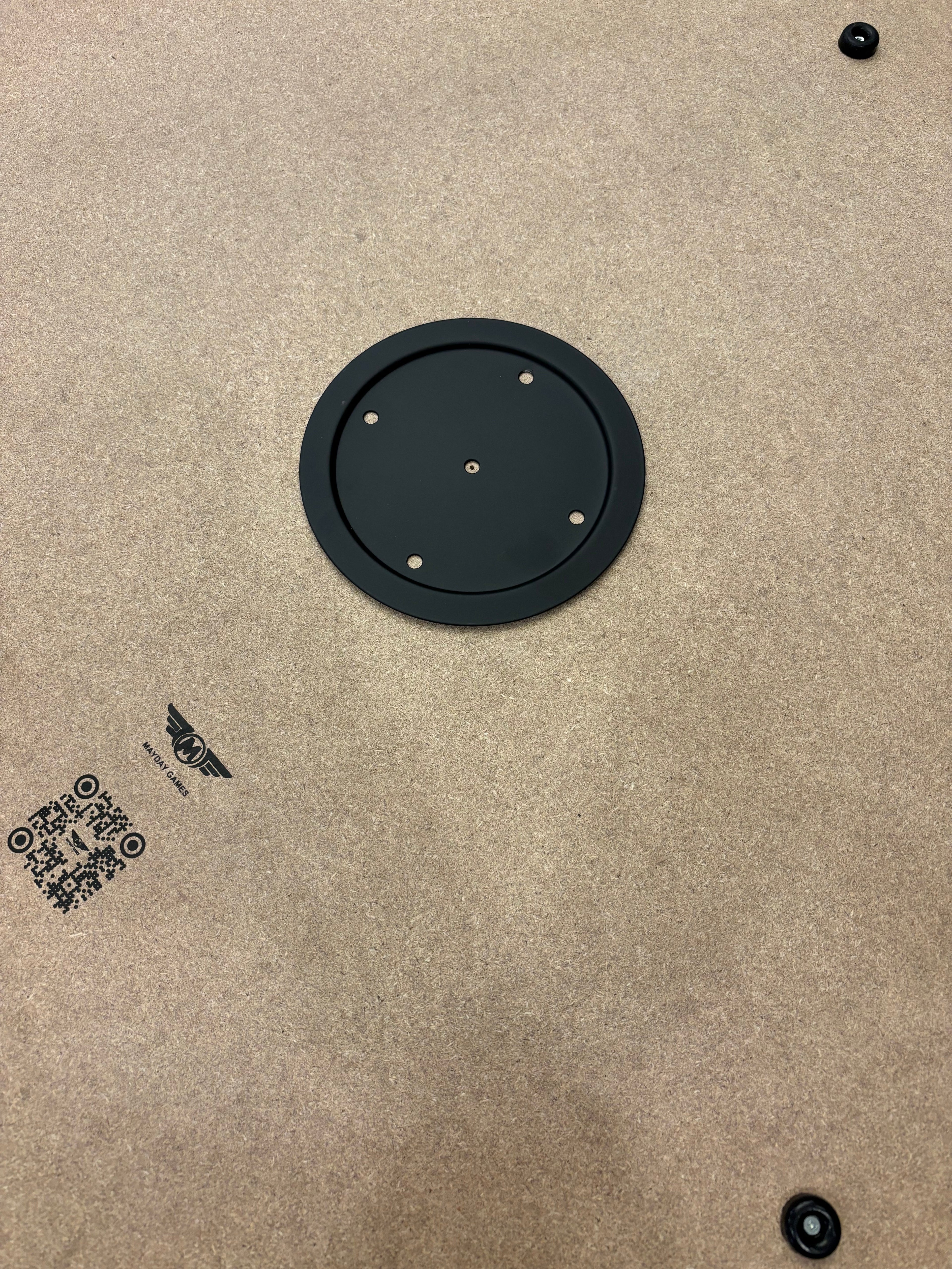 Elite Crokinole Wall Mount Hardware (can be used on standard boards with customization)