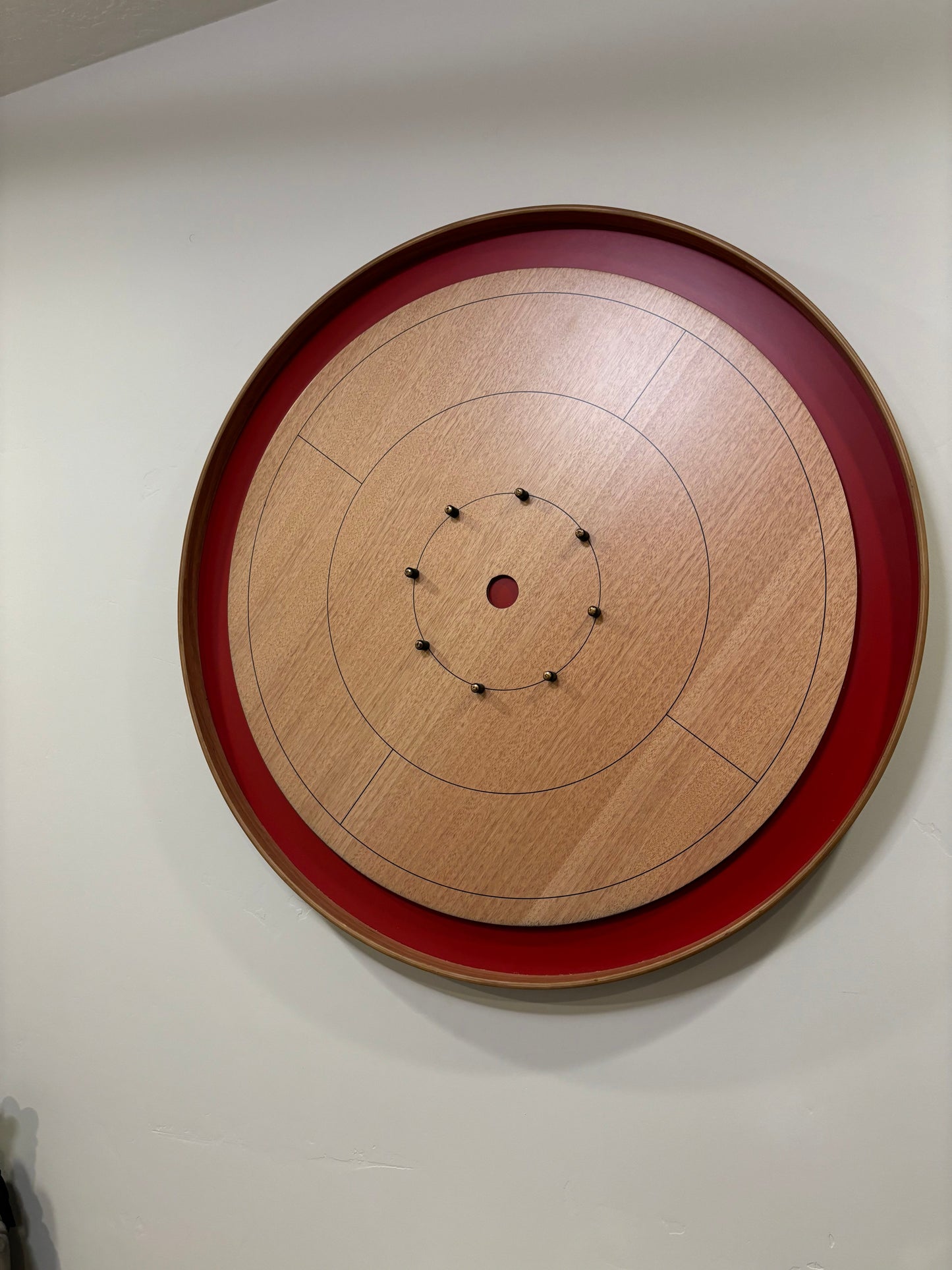 Elite Crokinole Wall Mount Hardware (can be used on standard boards with customization)