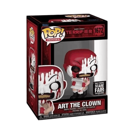 [Restock] Terrifier Art The Clown Bloody Hot Topic Scare Fair 2024 Funko Pop - 