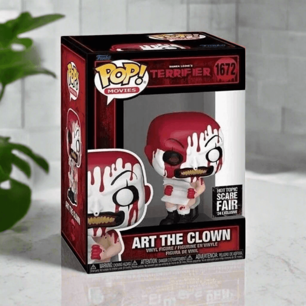 [Restock] Terrifier Art The Clown Bloody Hot Topic Scare Fair 2024 Funko Pop - 