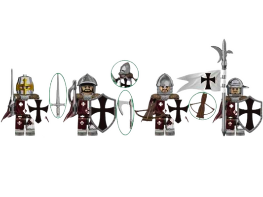 Knights of Tripoli 4 Man Squad - Mil-Blox