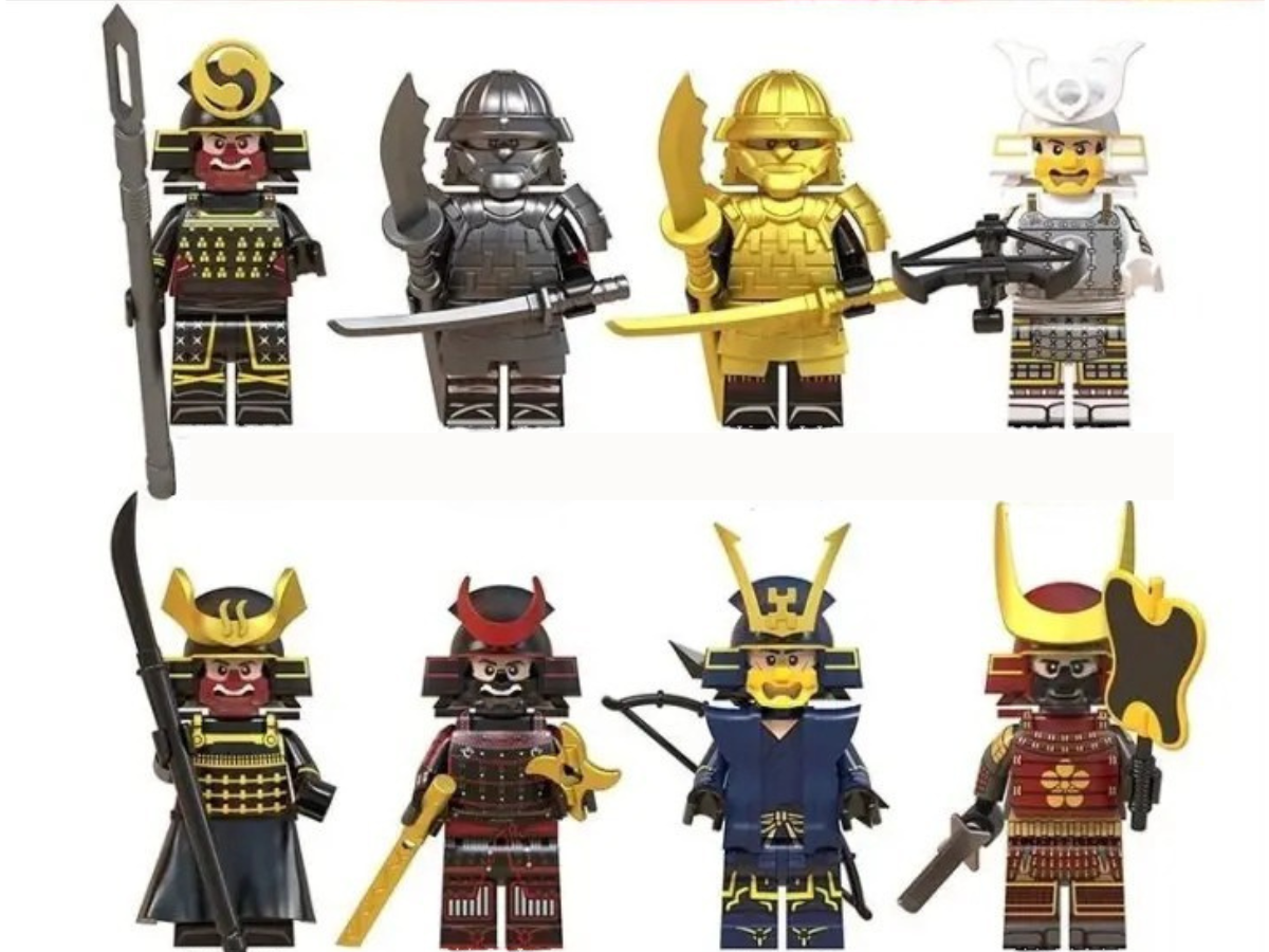 Samurai 8 Man Set - Series 1 - Mil-Blox
