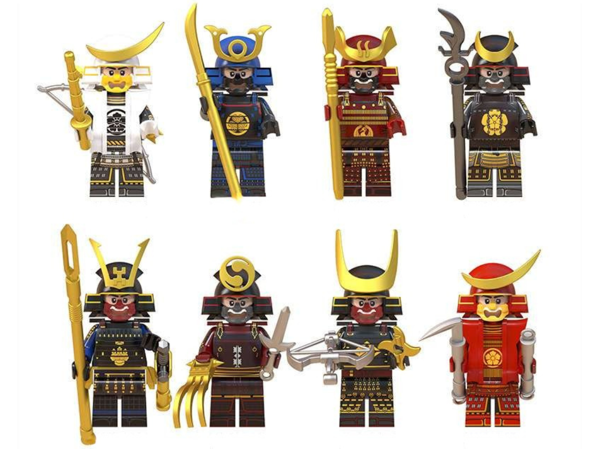 Samurai 8 Man Set - Series 2 - Mil-Blox