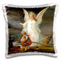 3dRose Angels - Guardian Angel - Pillow Cases (pc_4668) - 16x16 inch Pillow Case