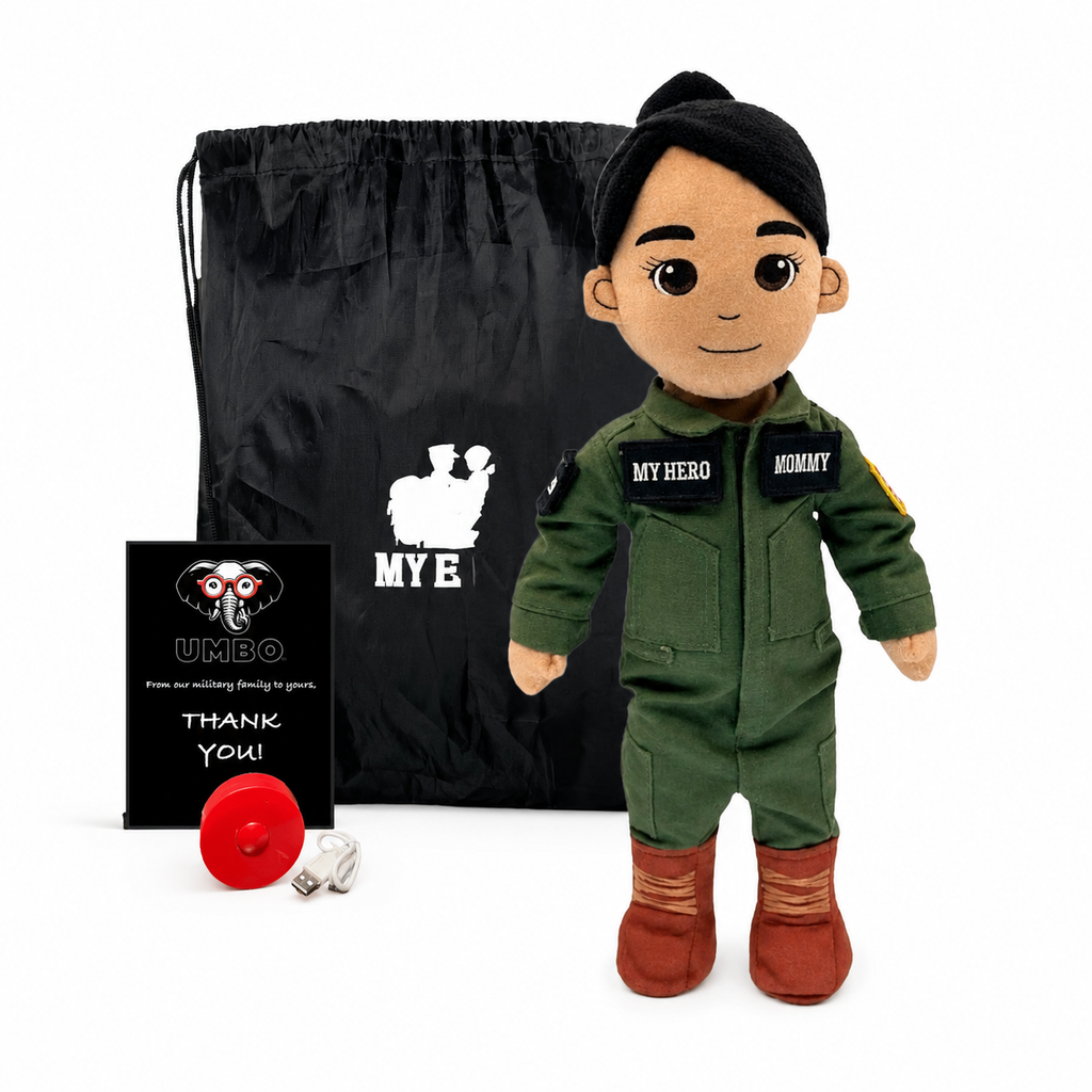 My Hero™ Flight Suit Pilot Daddy Doll | Recordable Plush