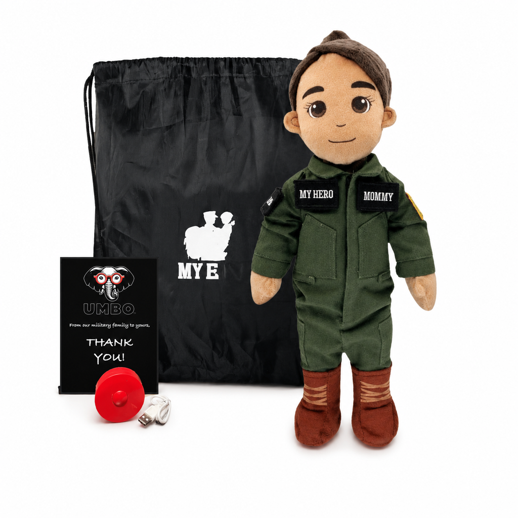 My Hero™ Flight Suit Pilot Daddy Doll | Recordable Plush
