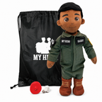 My Hero™ Flight Suit Pilot Daddy Doll | Recordable Plush