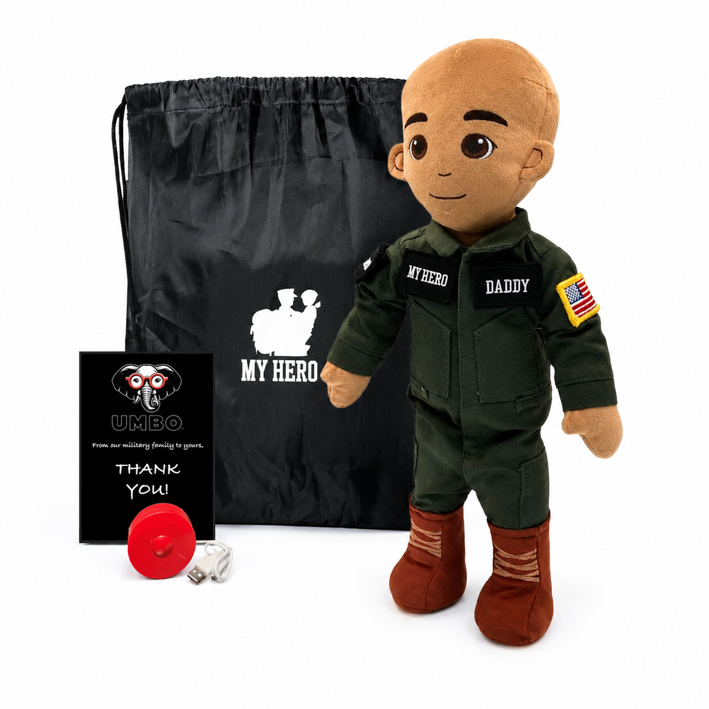 My Hero™ Flight Suit Pilot Daddy Doll | Recordable Plush
