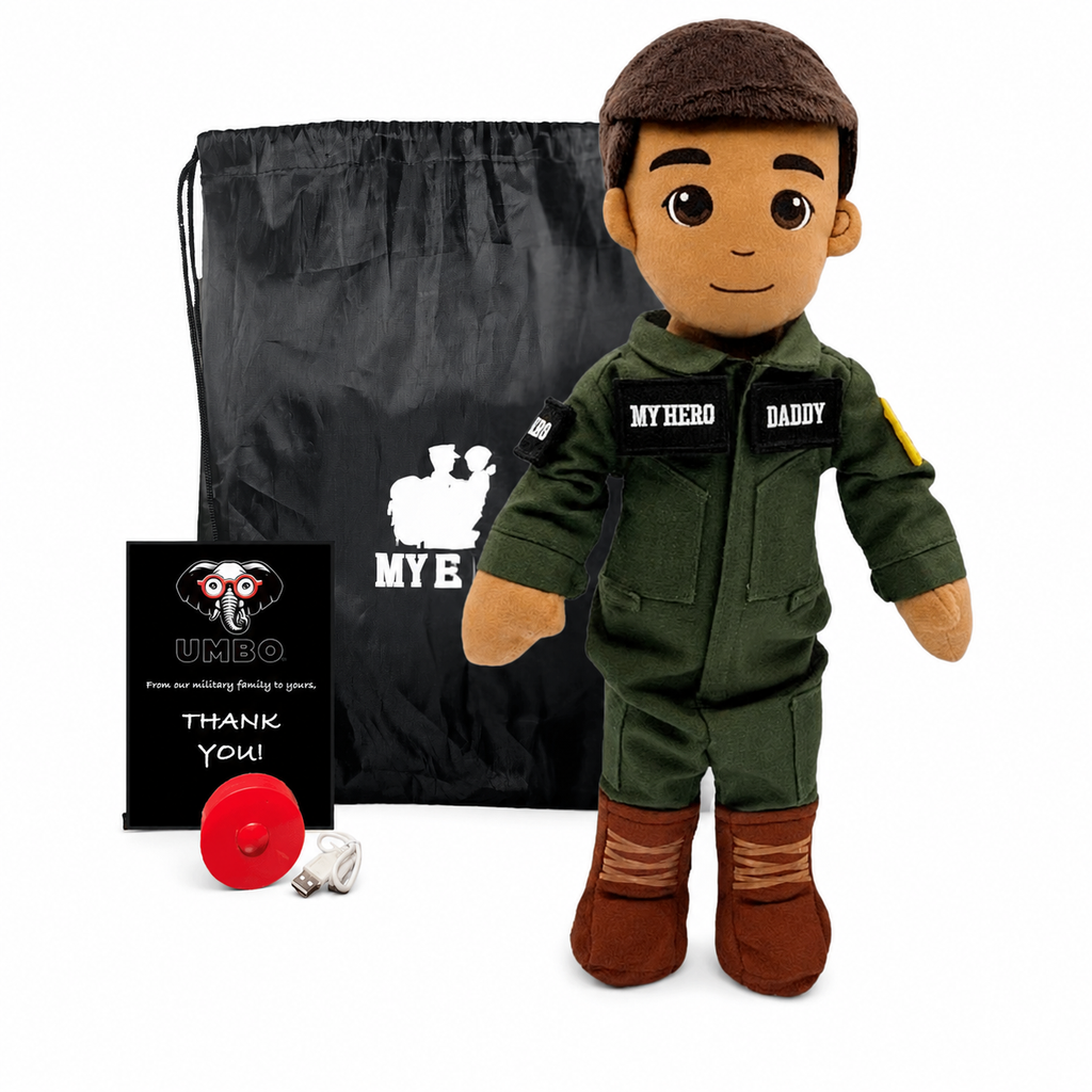 My Hero™ Flight Suit Pilot Daddy Doll | Recordable Plush