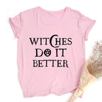 Witchy Quotes Crop Top T-Shirts
