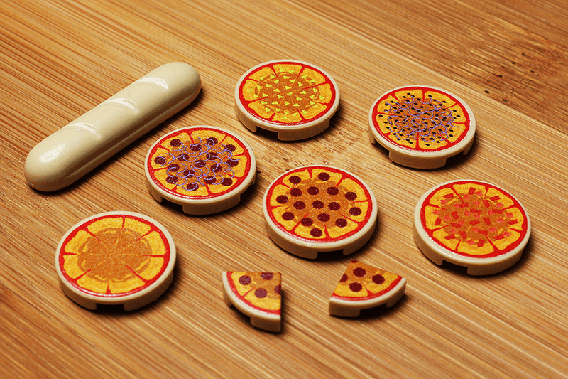 Pizza Pack made using LEGO parts - B3 Customs - 