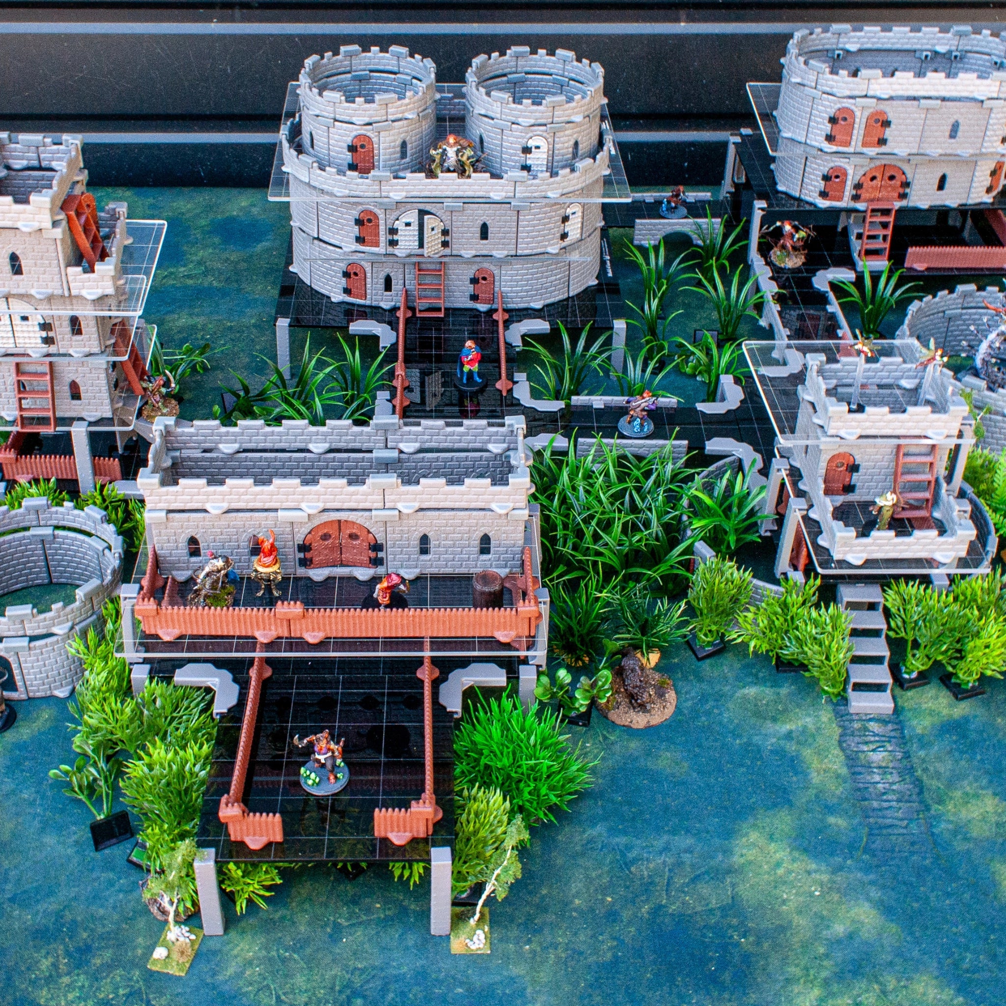 Multi-Floor Acrylic & Platform Kit Combo